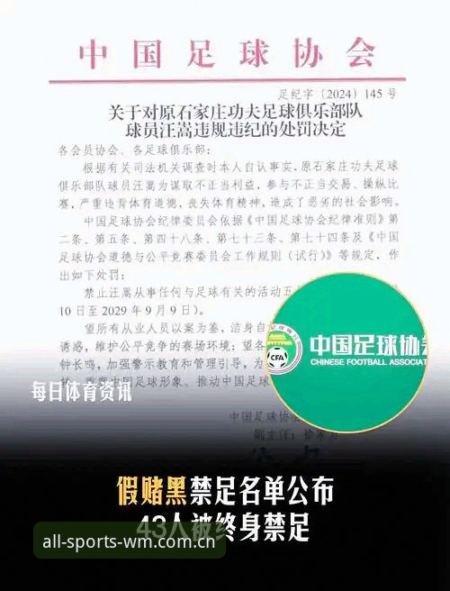 完美体育畅玩无忧 中国足协第三批禁足名单深度评测:足球反腐风暴下的职业生态警示录